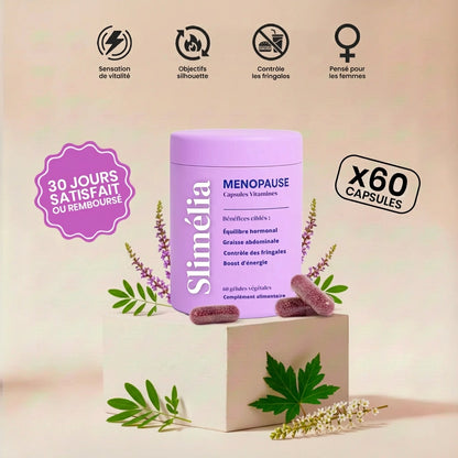 Slimélia® : Brûleur de Graisse Spécial Ménopause