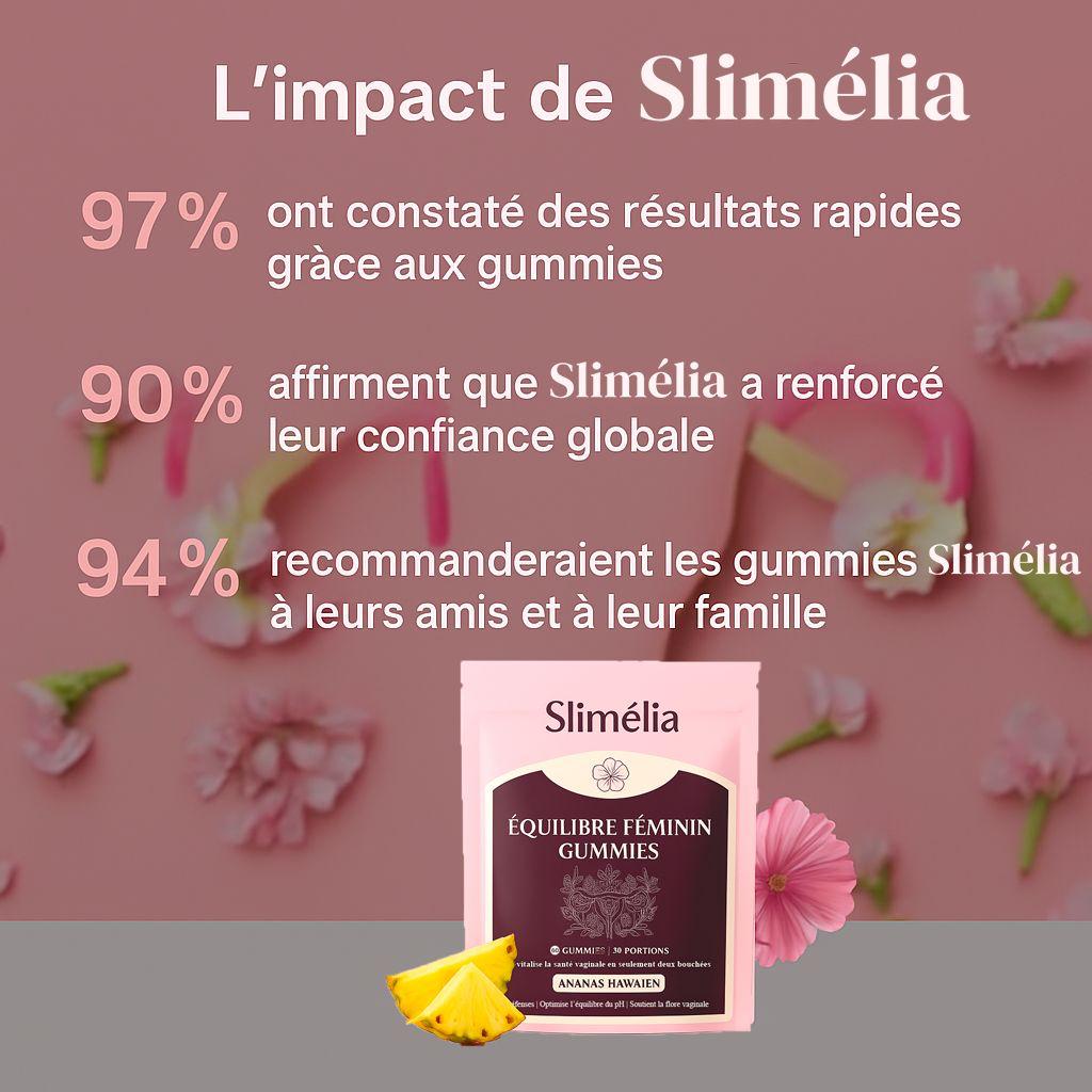 Slimélia® : Gummies Équilibre Féminin Ananas